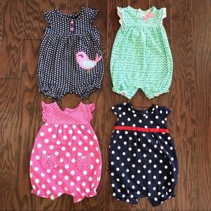 3 Month Summer Rompers and Dress